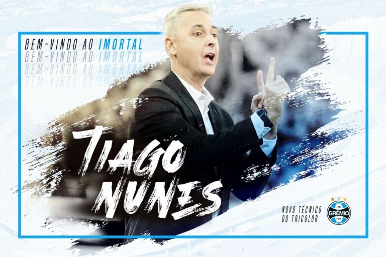 Tiago Nunes é o novo técnico do Grêmio