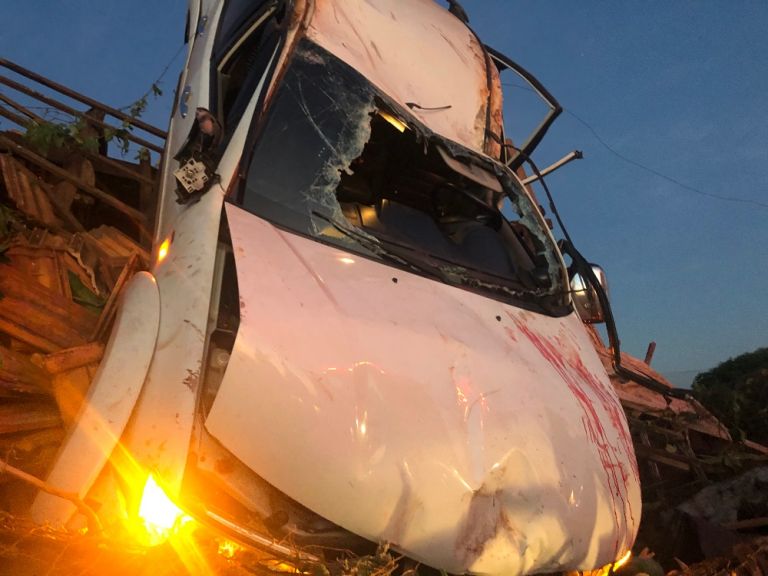 Motorista de caminhonete morre em acidente ao tentar fugir de abordagem do BPFron