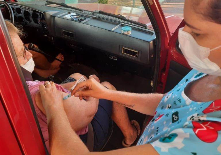 Aplicação da segunda dose da vacina contra Covid-19 tem ponto permanente em Marechal Rondon