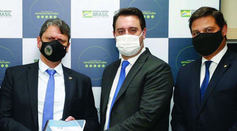 Articulação de Ratinho Junior em Brasília garante menor tarifa no pedágio