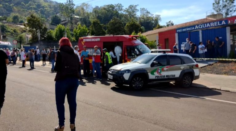 Crianças assassinadas em Santa Catarina tinham menos de dois anos