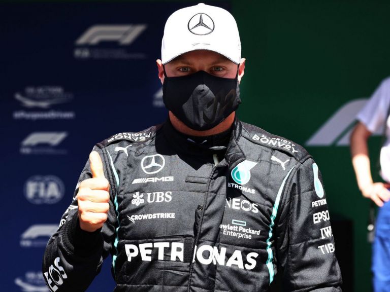 Bottas impede Lewis Hamilton de alcançar 100ª pole da carreira