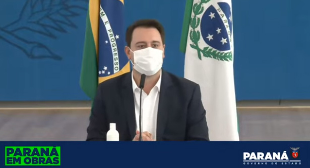 Governador Ratinho Junior fala sobre concessão das rodovias; acompanhe