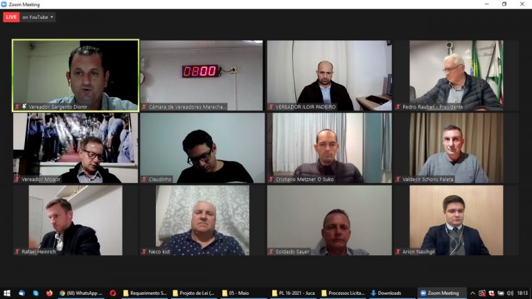 Veja as indicações aprovadas na última sessão do Poder Legislativo de Marechal Rondon