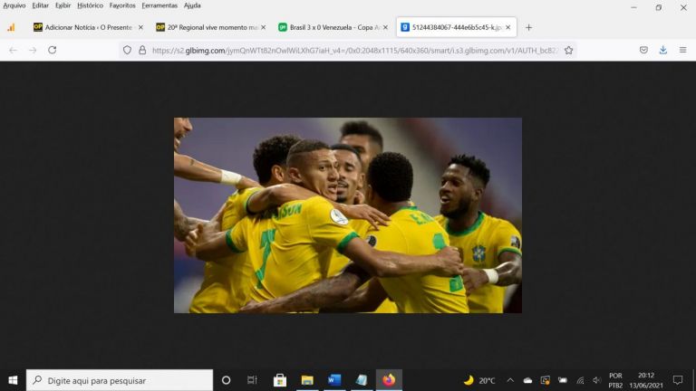 Brasil vence na estreia com gols de Marquinhos, Neymar e Gabigol