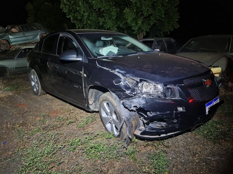 Motociclista fica gravemente ferido após colisão frontal em Marechal Rondon; teste do bafômetro é realizado