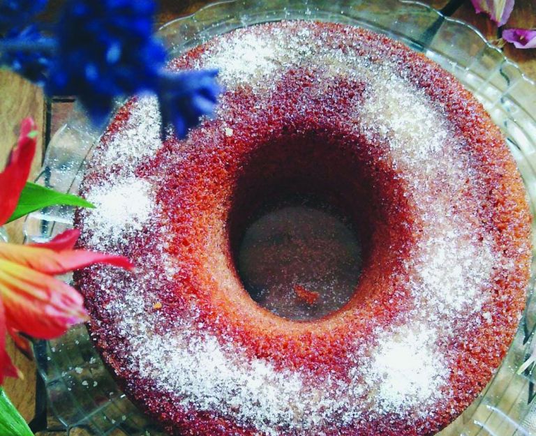 Bolo de iogurte e especiarias