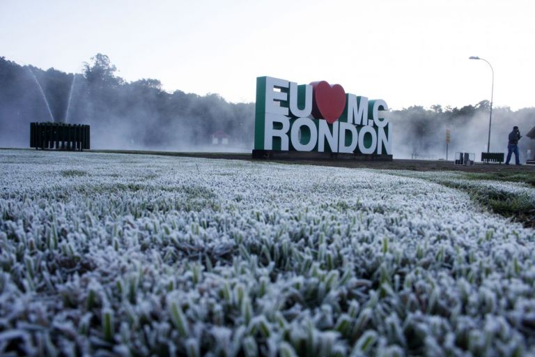 Fim de semana promete frio intenso e tem chance de geada; mínima prevista para Marechal Rondon é de 4ºC