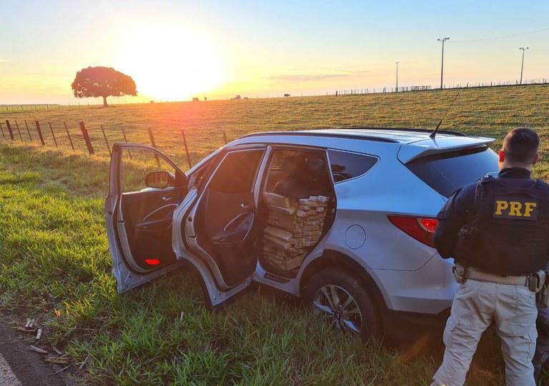 PRF apreende mais de 1,3 tonelada de maconha em Cascavel e Nova Esperança