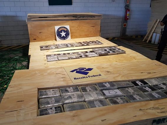 Receita Federal e Polícia Federal deflagram operação de combate ao tráfico internacional de drogas