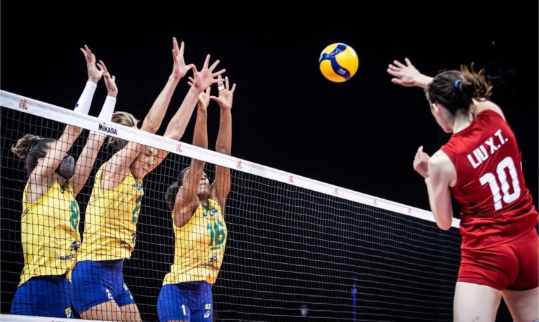 Brasil cai para China; segunda derrota do vôlei na Liga das Nações