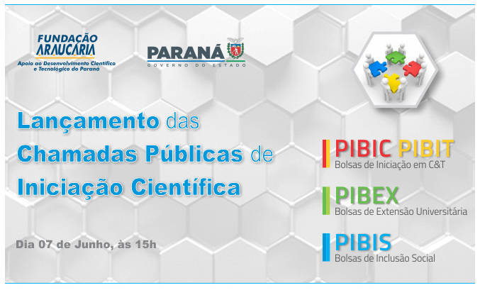 Estado lança editais de iniciação científica com três mil bolsas de estudo