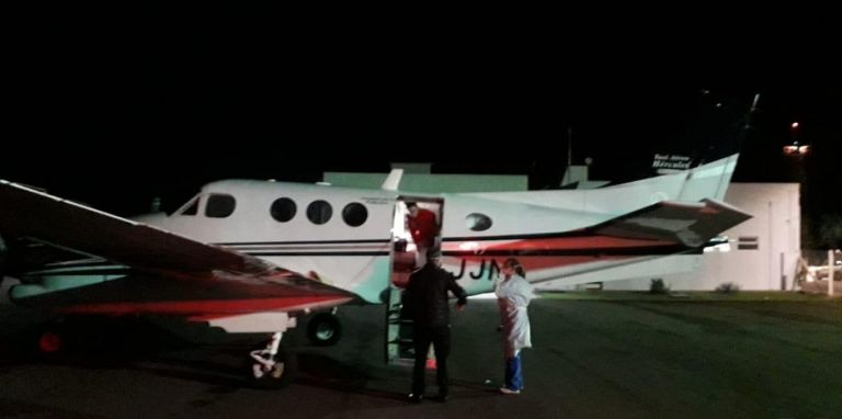 Paciente com Covid-19 é transferido da UPA de Marechal Rondon para hospital em São Paulo