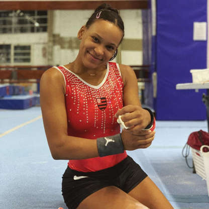 Ginasta viraliza ao levar funk para as Olimpíadas e comenta: “Inspiro outras meninas”