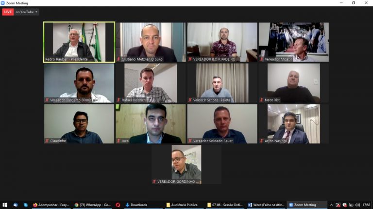 Confira as indicações aprovadas na 19ª sessão ordinária da Câmara de Vereadores rondonense