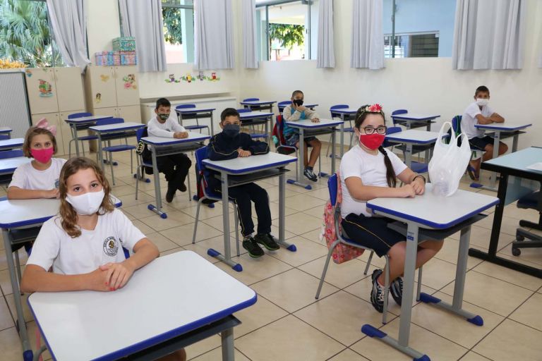 Ano letivo de 2021 começou presencialmente em 16% dos municípios