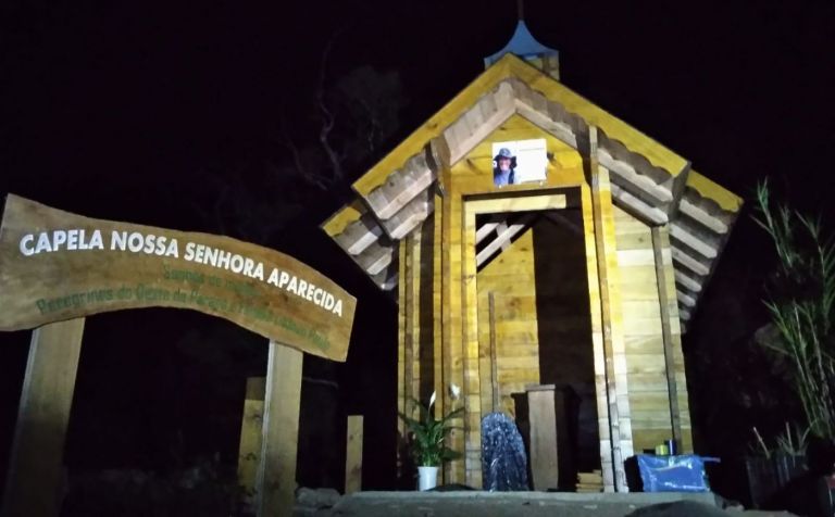 Peregrinos do Oeste ganham capela no Caminho da Fé; iniciativa envolve amigos de Marechal Rondon, Entre Rios e Santa Helena