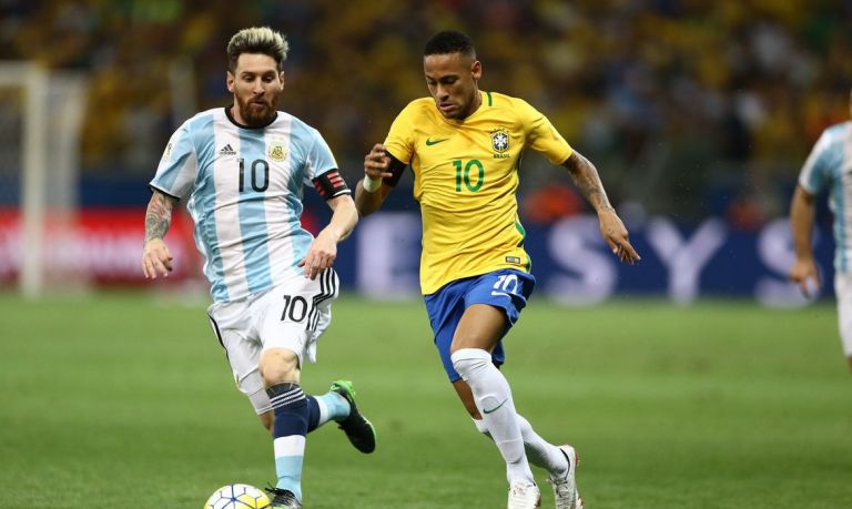 Brasil e Argentina decidem hoje a Copa América no Maracanã