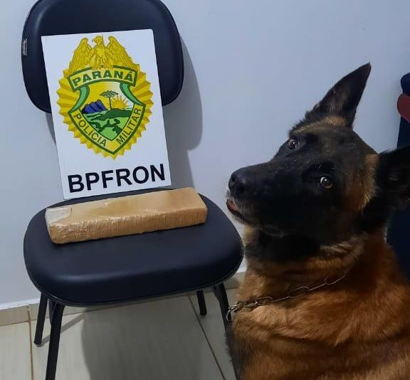 BPFron apreende casal transportando droga em Santa Helena