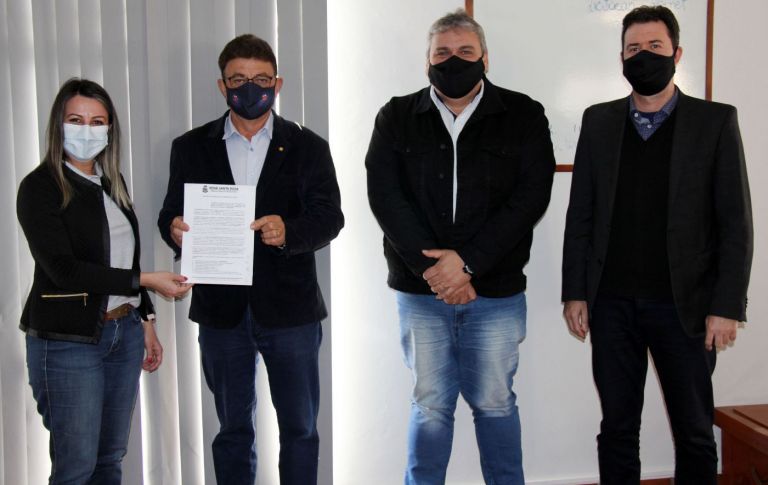 Prefeitura de Nova Santa Rosa firma contrato do programa Cidade Empreendedora com o Sebrae