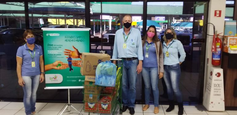 Copagril ajuda famílias com donativos arrecadados em celebração ao Dia C