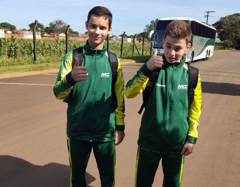 Atletas de Nova Santa Rosa jogam pelo Copagril Futsal