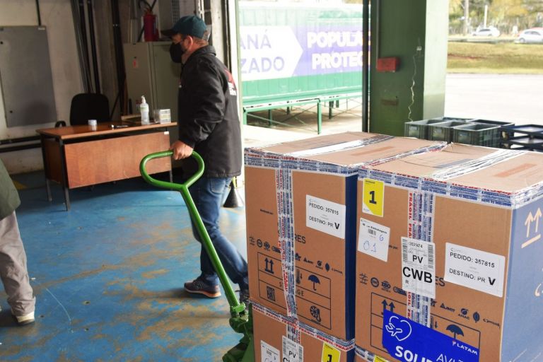 20ª Regional de Saúde vai receber 13.645 doses de vacinas contra a Covid-19