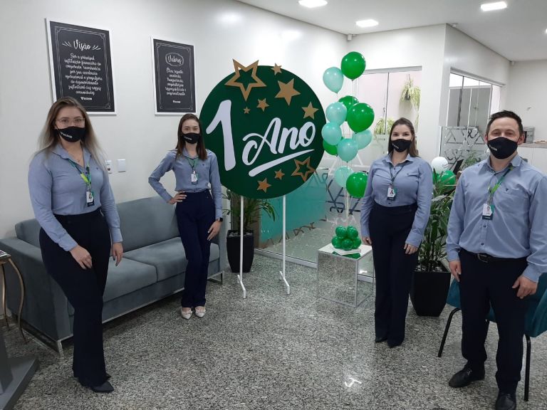 Agência do Sicoob de Pato Bragado comemora um ano de atividades