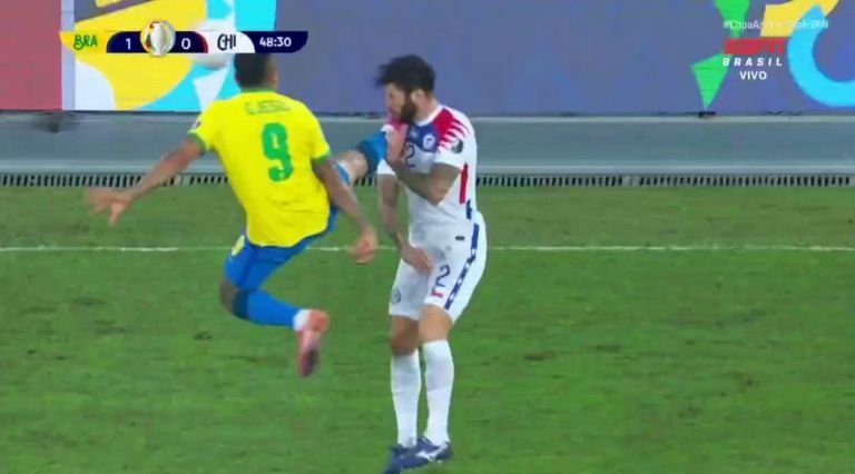 Gabriel Jesus está fora da final da Copa América contra a Argentina