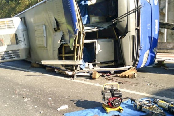 Saiba como estão as vítimas do acidente que envolveu o ônibus do Umuarama Futsal