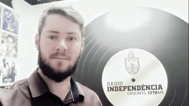 Aos 34 anos, radialista Jeferson Miranda morre em Cascavel, vítima da Covid-19