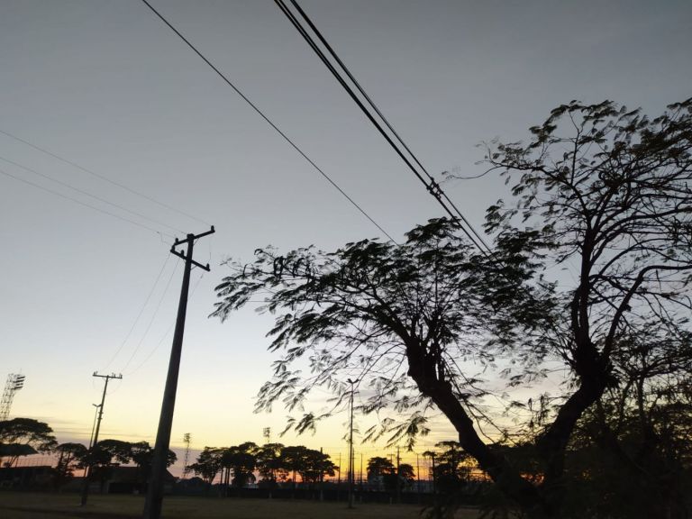 Temperaturas chegam a 27°C nesta quinta-feira em Marechal Rondon; Simepar indica baixos níveis de umidade no ar