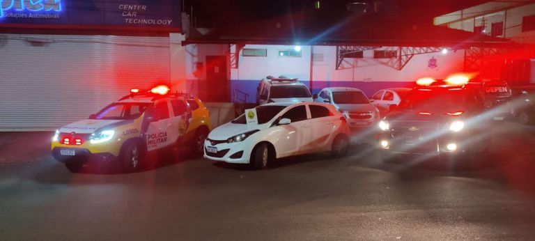 PM recupera HB20 roubado em Marechal Rondon em menos de três horas