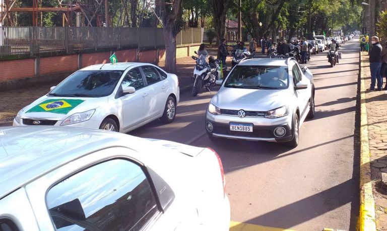 Rondonenses vão às ruas em defesa do voto impresso; veja fotos e vídeos