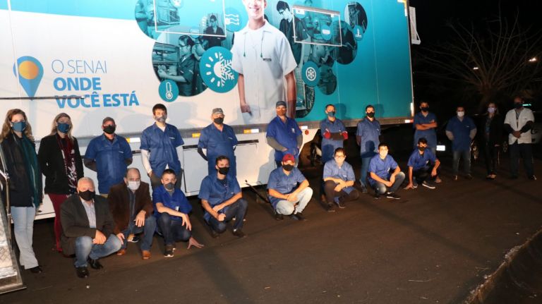 Administração de Pato Bragado e Senai celebram início de novos cursos