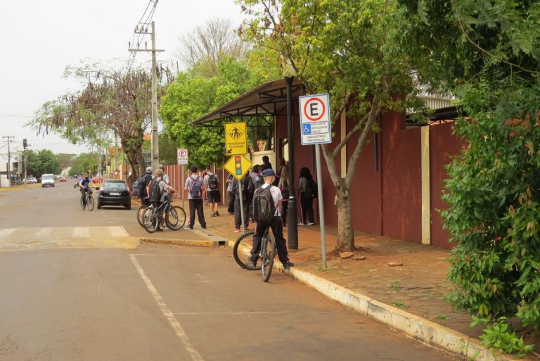 No Ceretta e no Eron Domingues, 1,3 mil alunos estão no sistema híbrido