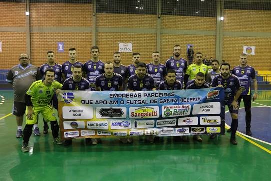 Santa Helena estreia domingo na terceira fase da Taça Bronze de Futsal