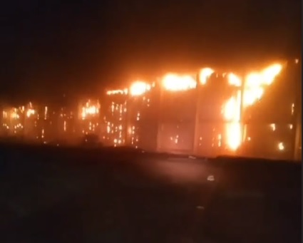 Diretoria da Frimesa emite nota sobre incêndio em canteiro de obras no frigorífico em Assis Chateaubriand