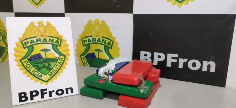 BPFron apreende menor de idade com tabletes de maconha durante abordagem a ônibus em Guaíra