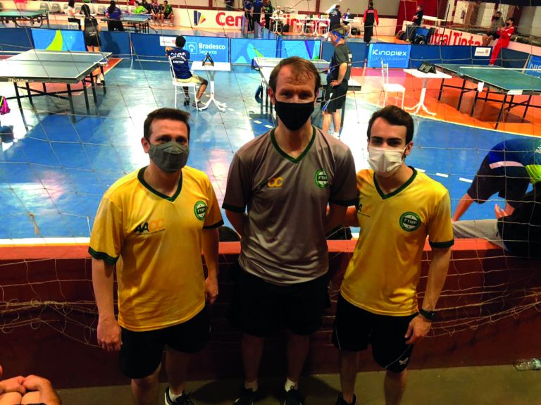 Tênis de mesa rondonense conquista bons resultados na abertura do Campeonato Paranaense