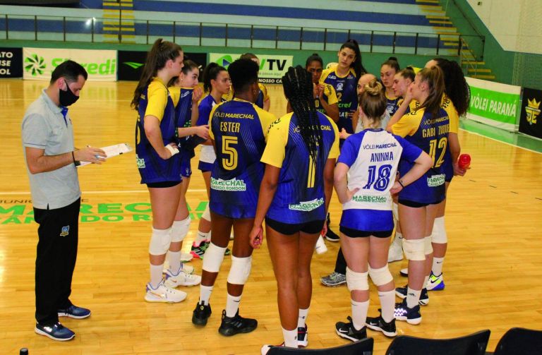 Após 4ª vitória no Paranaense, Vôlei Marechal se prepara para disputa dos Jogos Abertos