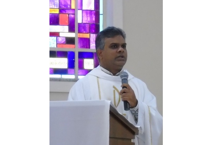 Padre Raju Devarakonda assume Paróquia Nossa Senhora Aparecida em Mercedes