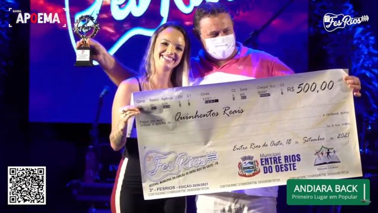 3º Festival da Canção de Entre Rios do Oeste foi um sucesso