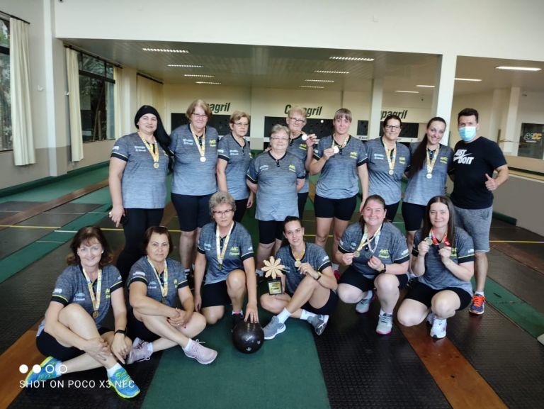 Bolão feminino de Marechal Rondon é campeão dos Jogos Abertos