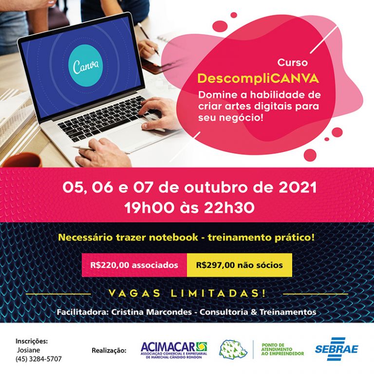 Acimacar promove na próxima semana curso sobre artes digitais para empresas
