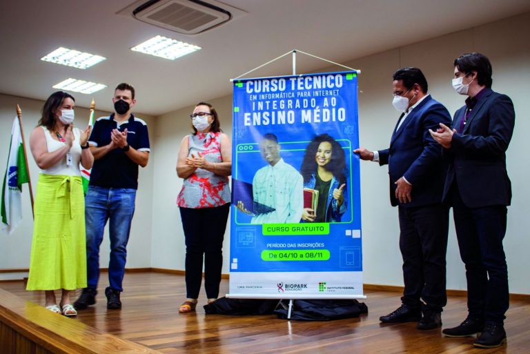 Biopark e IFPR lançam curso de Ensino Médio Integrado em Toledo 