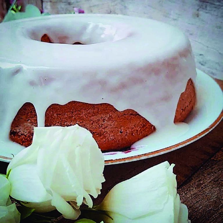 Bolo de pasta de amendoim