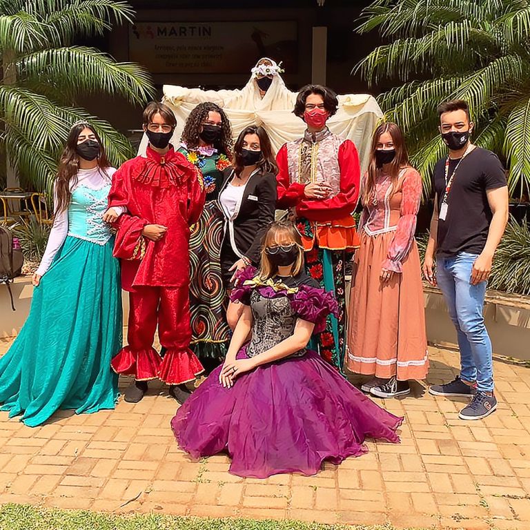 Alunos de Marechal Rondon participam de evento nacional de teatro