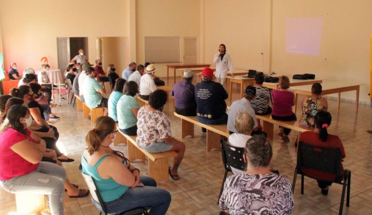 1° Hiperdia reúne quase 40 moradores do distrito de Planalto do Oeste