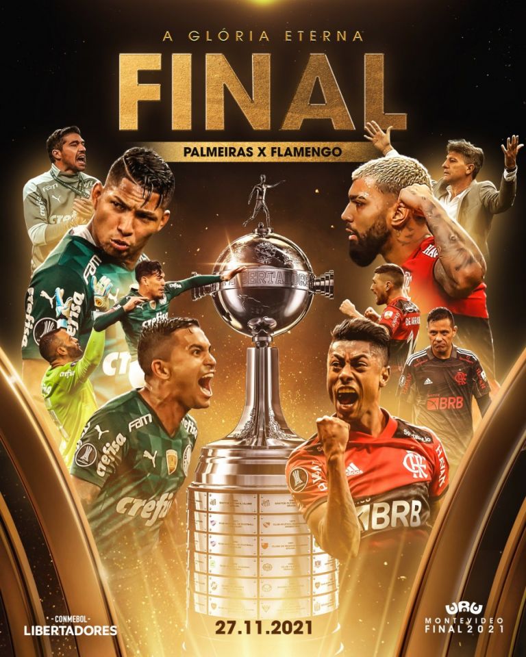 Palmeiras e Flamengo vão protagonizar quarta final brasileira na Libertadores